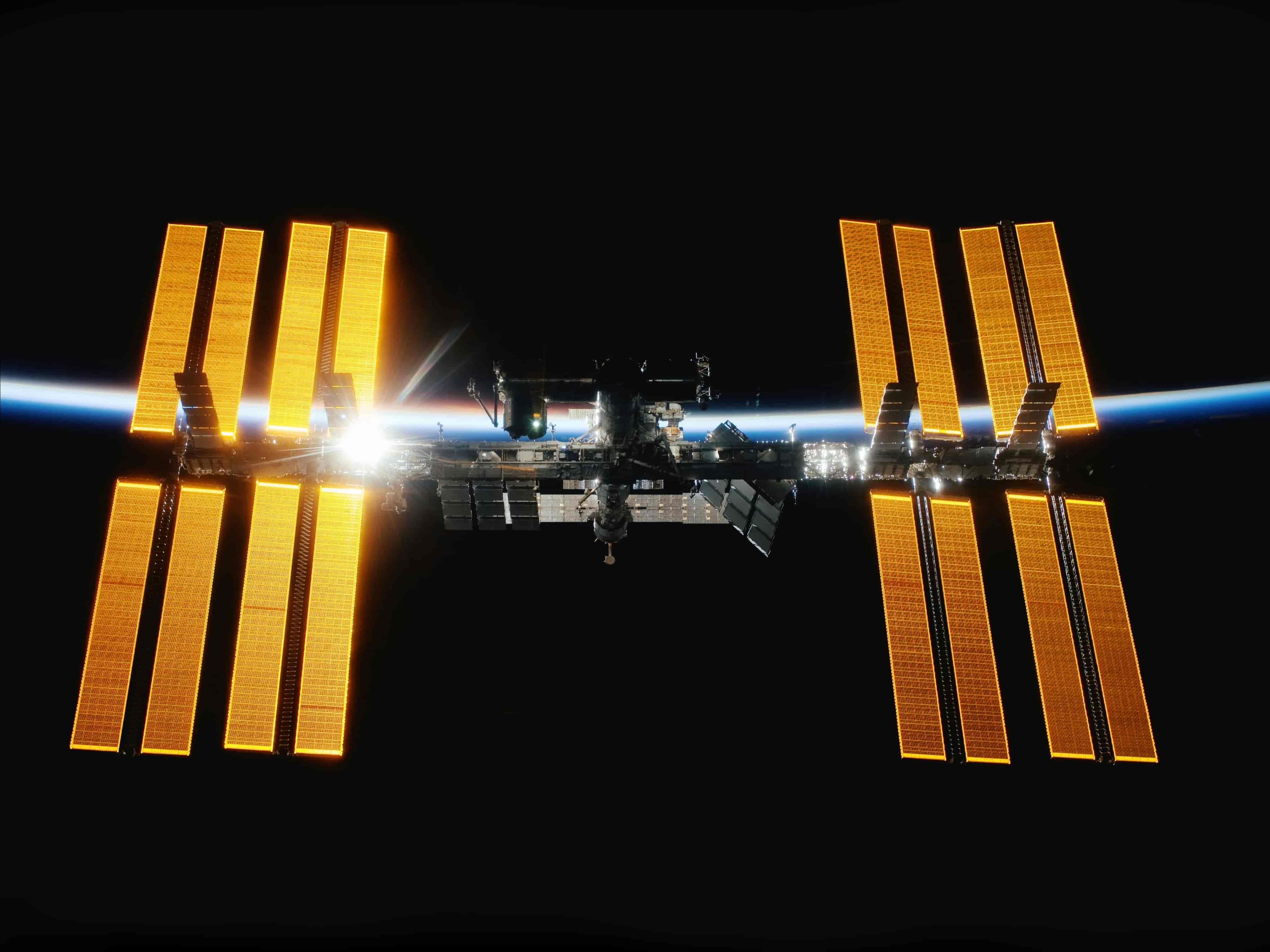 Picture of the space station